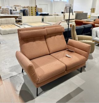 Bronzově hnědá rozkládací pohovka Aqua Materiál: 100% polyester, kov Rozměry: 178-226 x 83-113 x 96-177 Původní cena: 36...